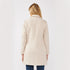 Women's Chevron Notched Lapel Coat